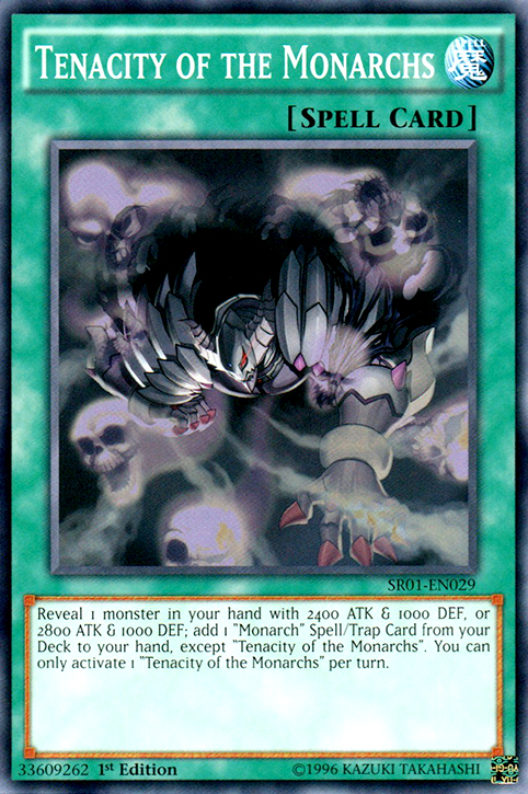Tenacity of the Monarchs [SR01-EN029] Common | Odin's Place