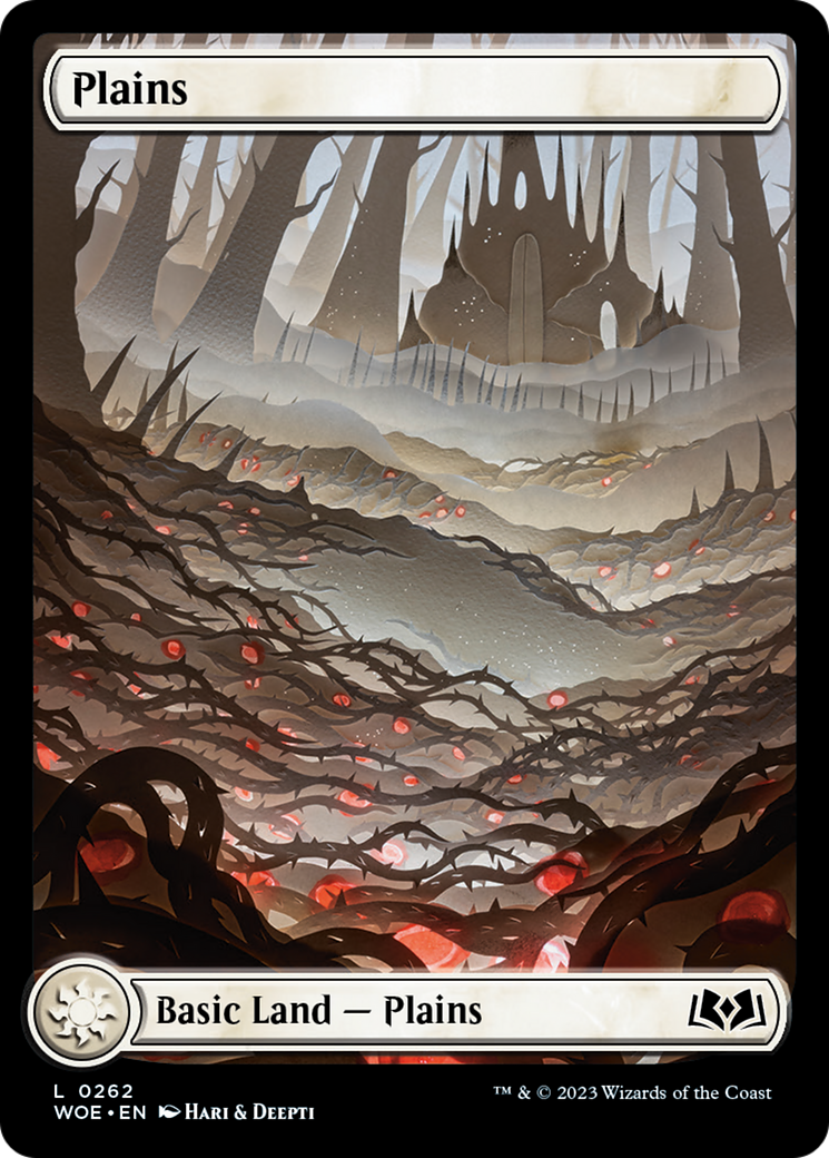 Plains (262) (Full-Art) [Wilds of Eldraine] | Odin's Place