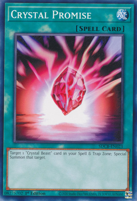 Crystal Promise [SDCB-EN023] Common | Odin's Place