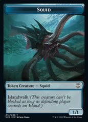 Squid // The Monarch Double-Sided Token [Streets of New Capenna Commander Tokens] | Odin's Place