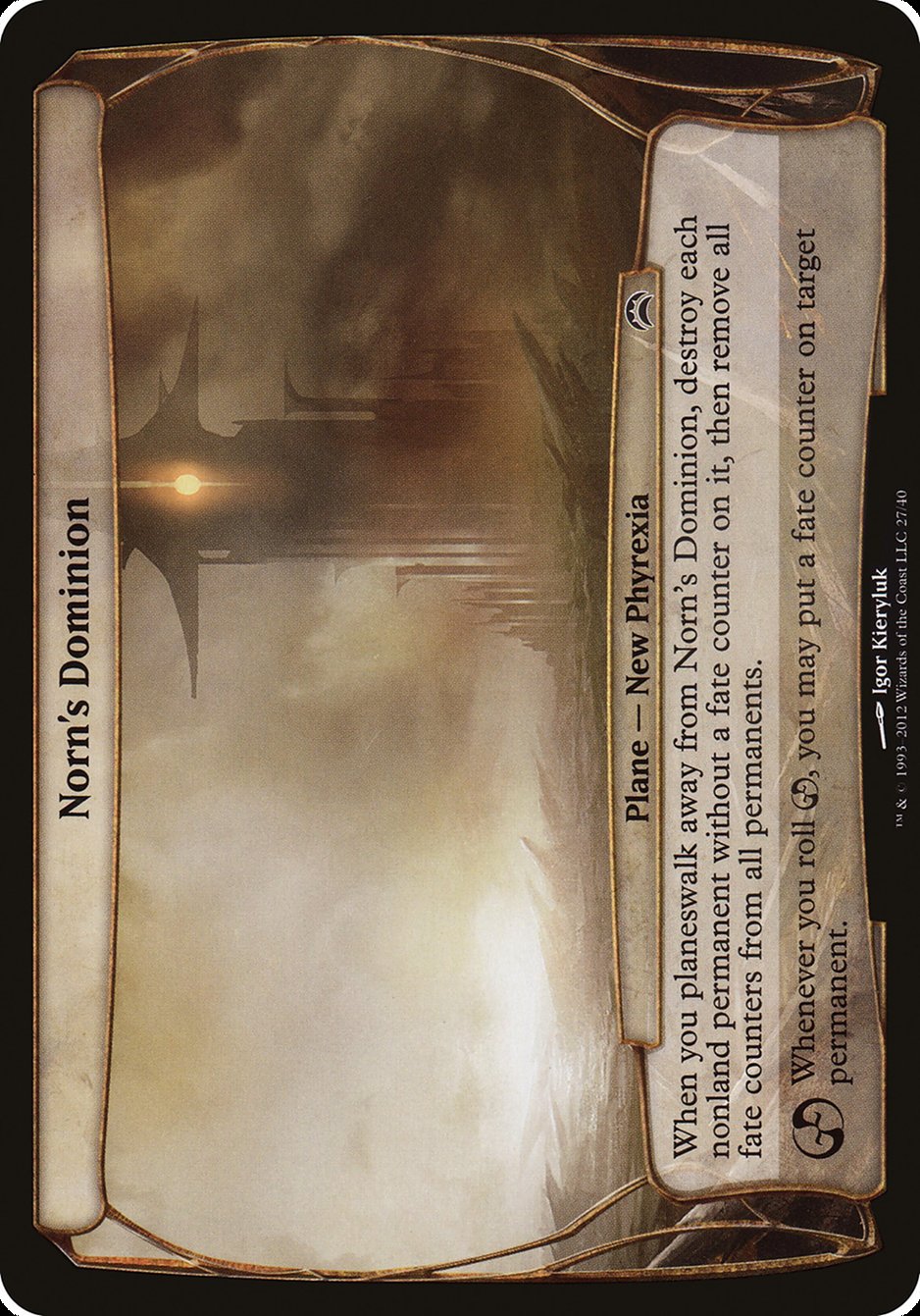Norn's Dominion (27) (Planes) [Planechase 2012 Planes] | Odin's Place