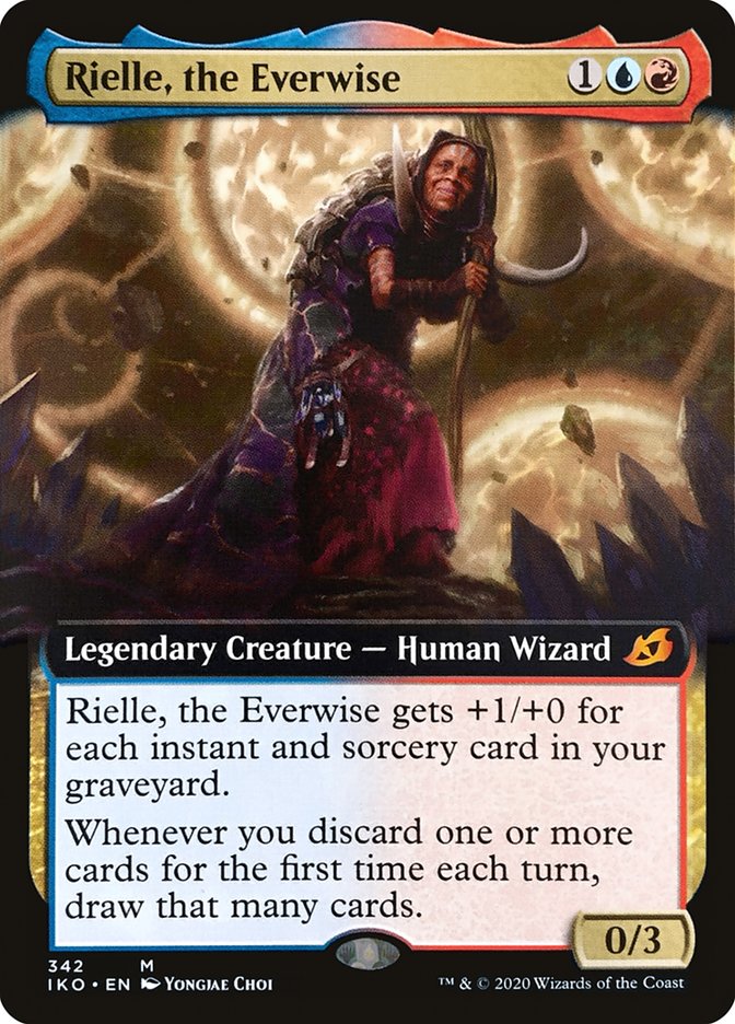 Rielle, the Everwise (Extended Art) [Ikoria: Lair of Behemoths] | Odin's Place