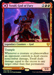 Toralf, God of Fury // Toralf's Hammer [Kaldheim Prerelease Promos] | Odin's Place