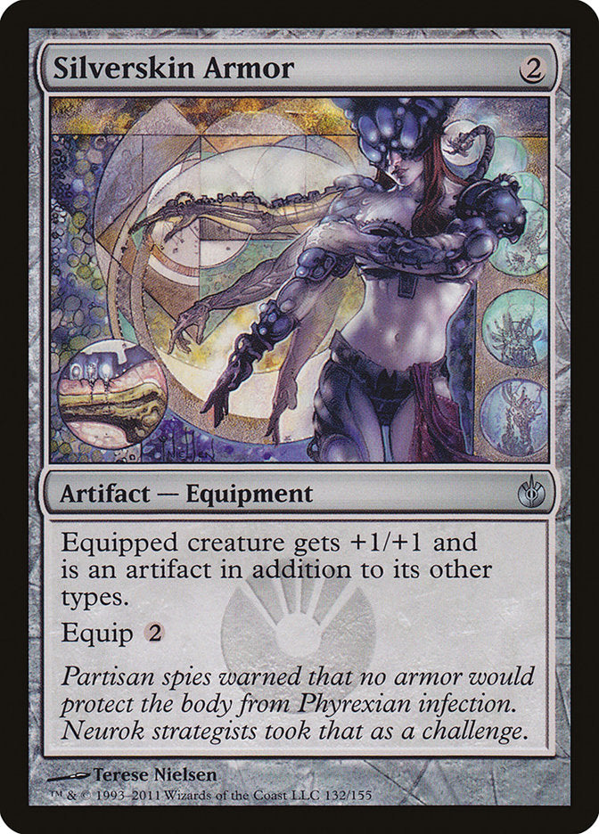 Silverskin Armor (132) [Mirrodin Besieged] | Odin's Place