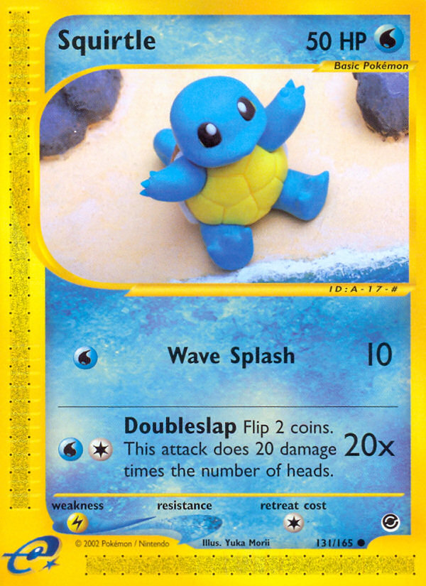 Squirtle (131/165) [Expedition: Base Set] | Odin's Place