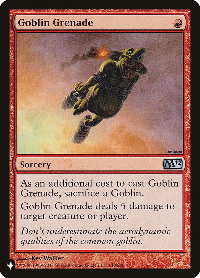 Goblin Grenade [The List] | Odin's Place