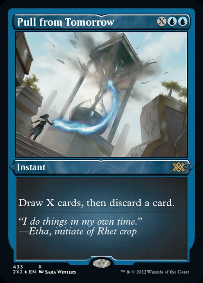 Pull from Tomorrow (Foil Etched) [Double Masters 2022] | Odin's Place