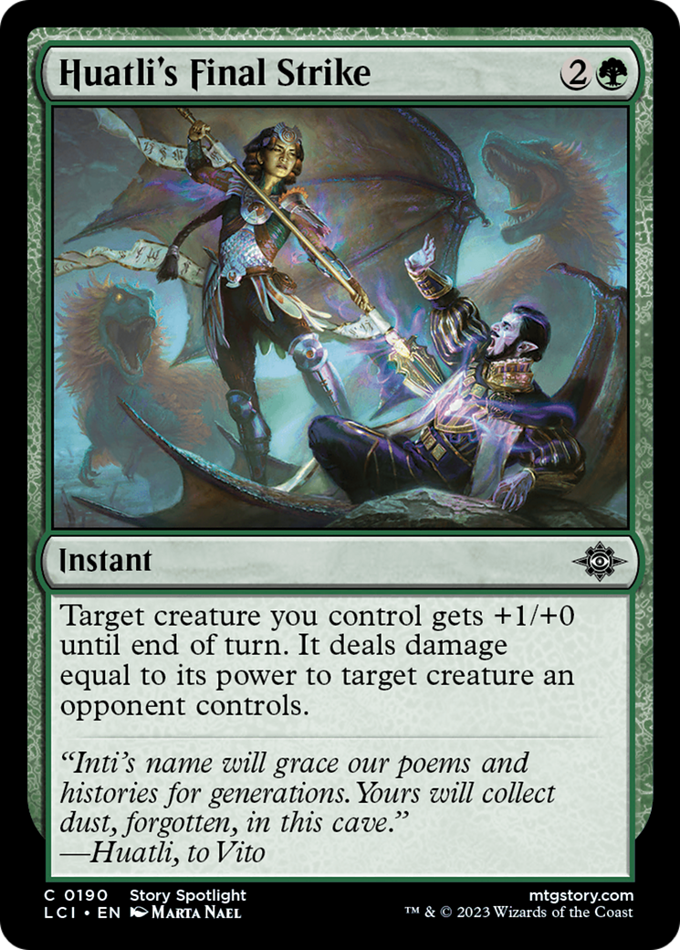 Huatli's Final Strike [The Lost Caverns of Ixalan] | Odin's Place