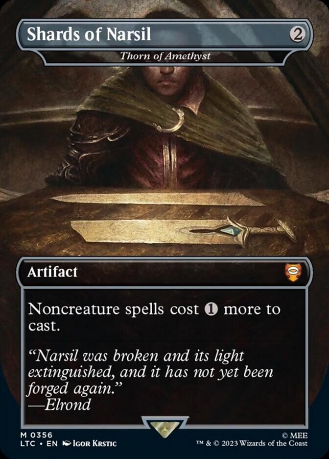 Thorn of Amethyst - Shards of Narsil [The Lord of the Rings: Tales of Middle-Earth Commander] | Odin's Place