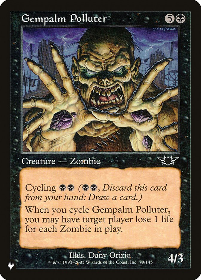Gempalm Polluter [The List] | Odin's Place