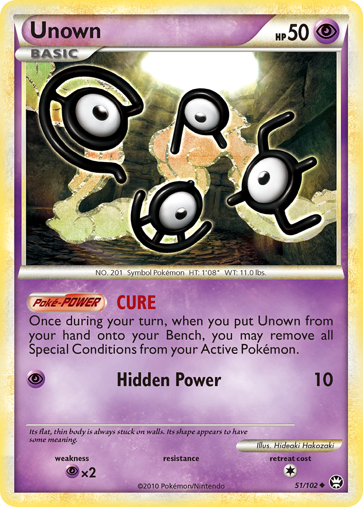 Unown (51/102) [HeartGold & SoulSilver: Triumphant] | Odin's Place