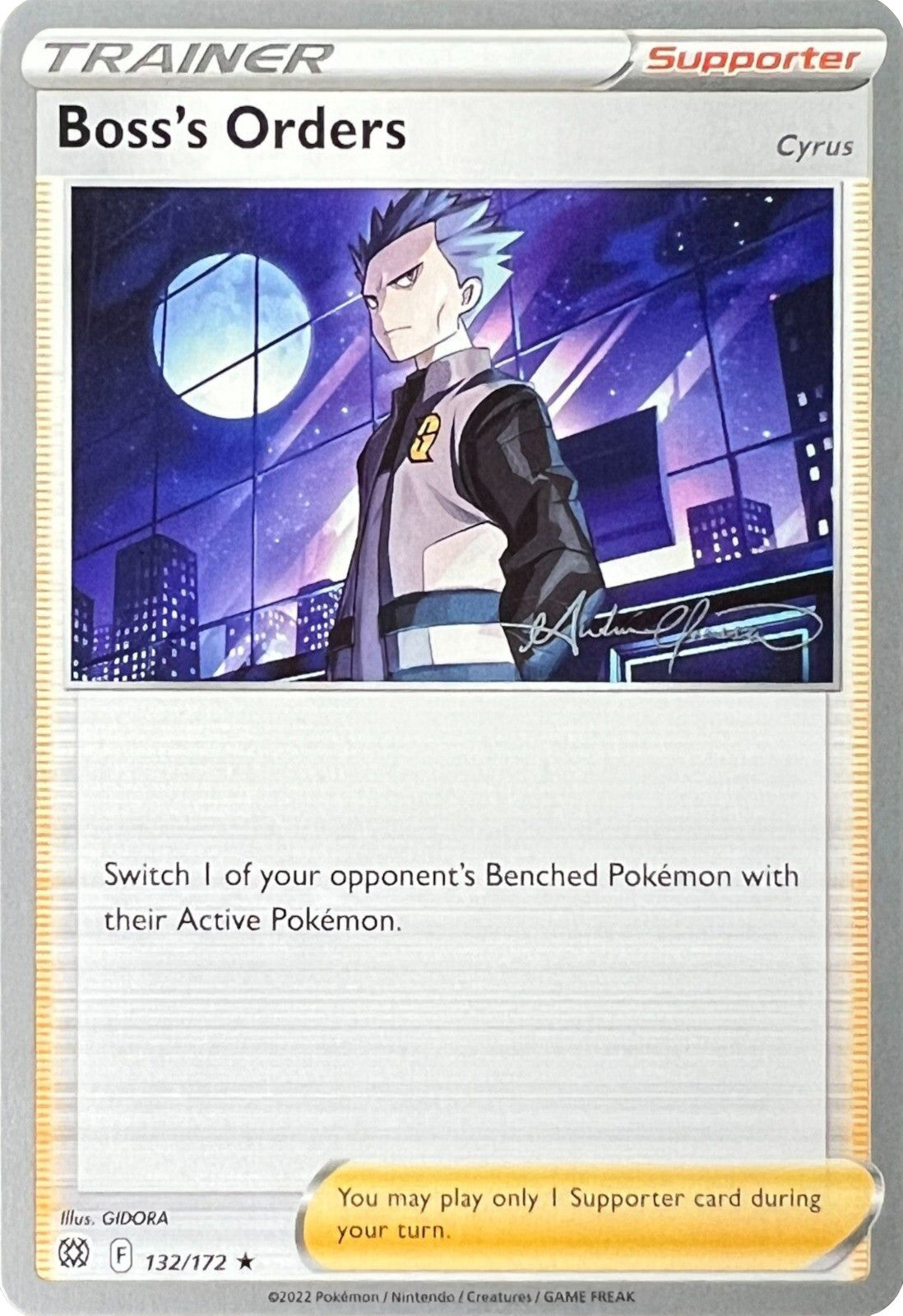 Boss's Orders (132/172) (Cyrus) (The Shape of Mew - Andre Chiasson) [World Championships 2022] | Odin's Place