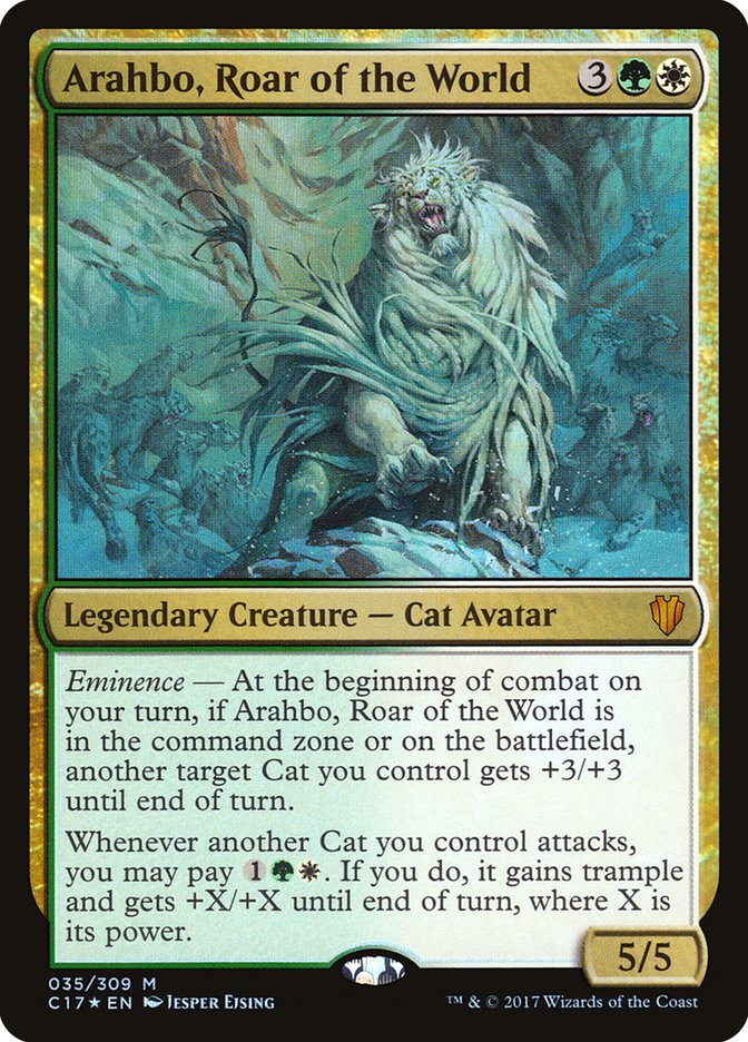 Arahbo, Roar of the World (35) [Commander 2017] | Odin's Place