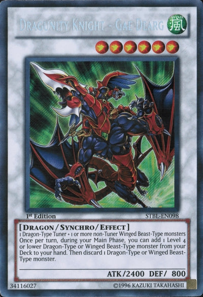 Dragunity Knight - Gae Dearg [STBL-EN098] Secret Rare | Odin's Place