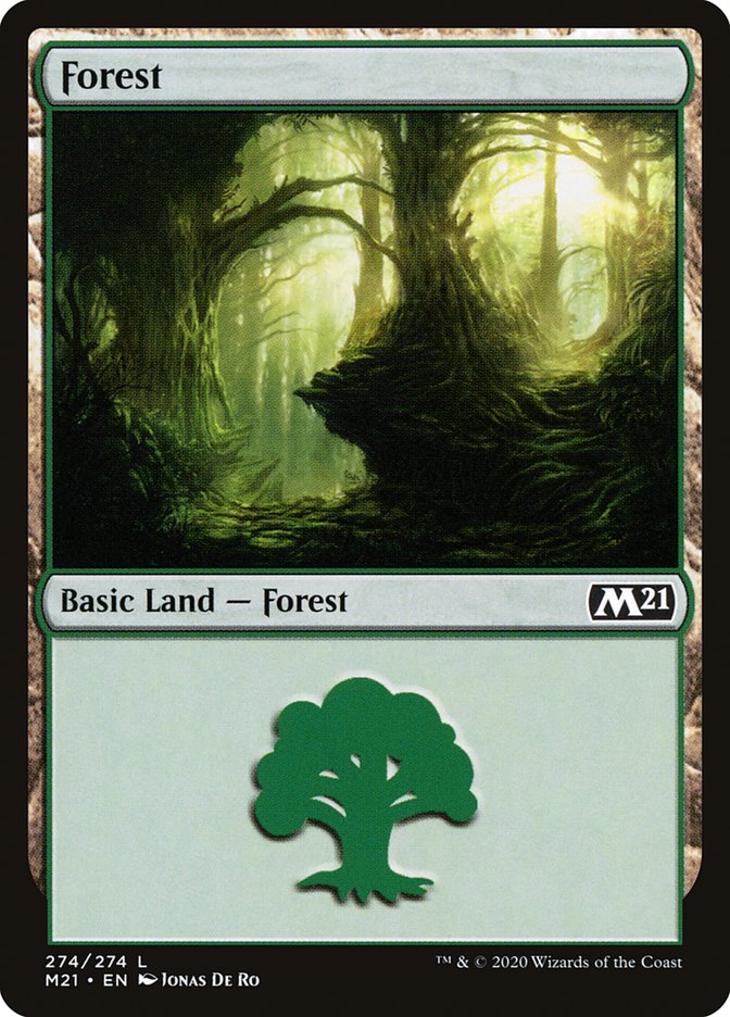 Forest (274) [Core Set 2021] | Odin's Place