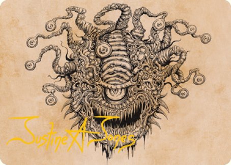 Baleful Beholder (Showcase) Art Card (Gold-Stamped Signature) [Dungeons & Dragons: Adventures in the Forgotten Realms Art Series] | Odin's Place