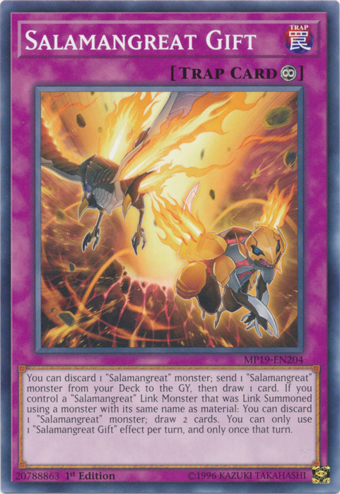 Salamangreat Gift [MP19-EN204] Common | Odin's Place