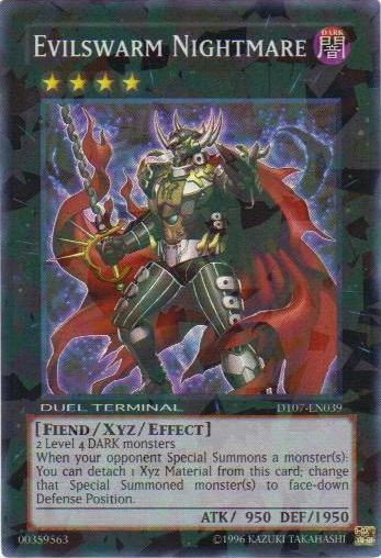 Evilswarm Nightmare [DT07-EN039] Super Rare | Odin's Place