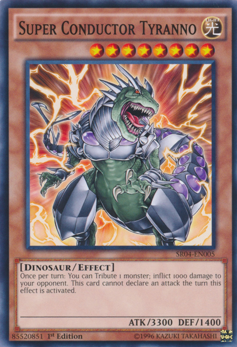 Super Conductor Tyranno [SR04-EN005] Common | Odin's Place