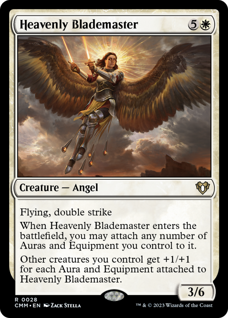 Heavenly Blademaster [Commander Masters] | Odin's Place