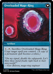 Invasion of Vryn // Overloaded Mage-Ring [March of the Machine] | Odin's Place