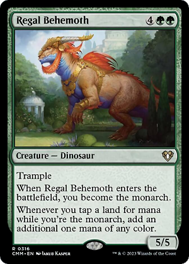Regal Behemoth [Commander Masters] | Odin's Place