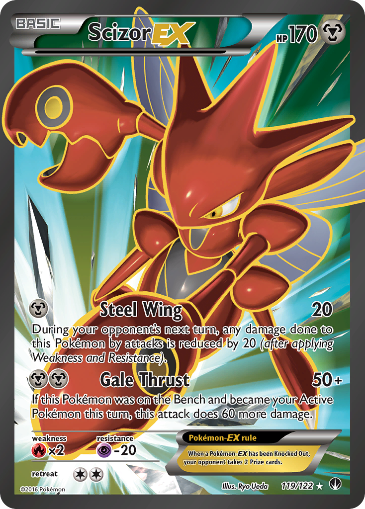 Scizor EX (119/122) [XY: BREAKpoint] | Odin's Place