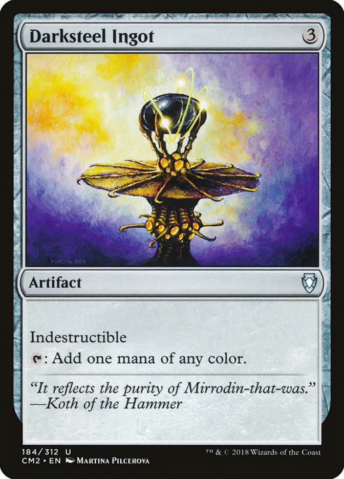 Darksteel Ingot (184) [Commander Anthology Volume II] | Odin's Place