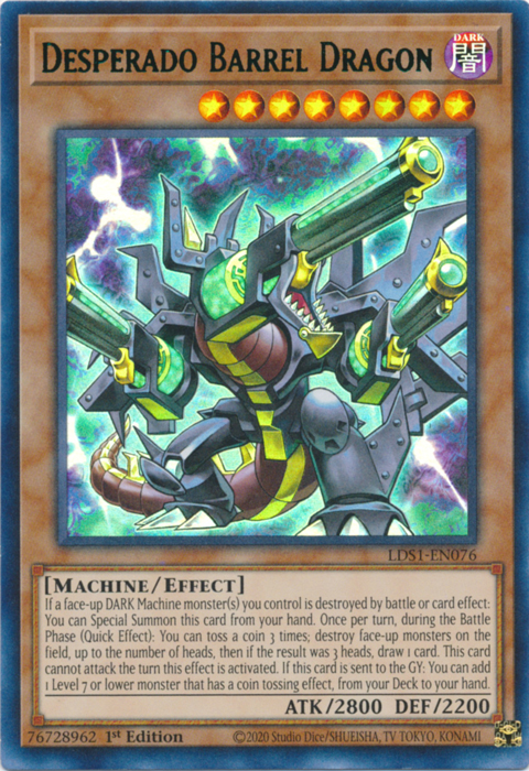 Desperado Barrel Dragon (Green) [LDS1-EN076] Ultra Rare | Odin's Place