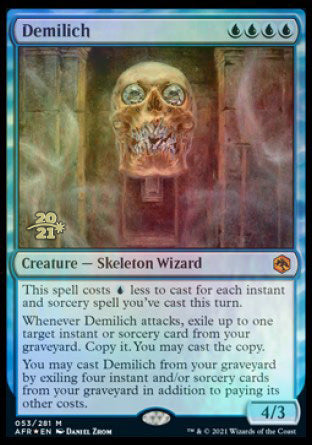 Demilich [Dungeons & Dragons: Adventures in the Forgotten Realms Prerelease Promos] | Odin's Place