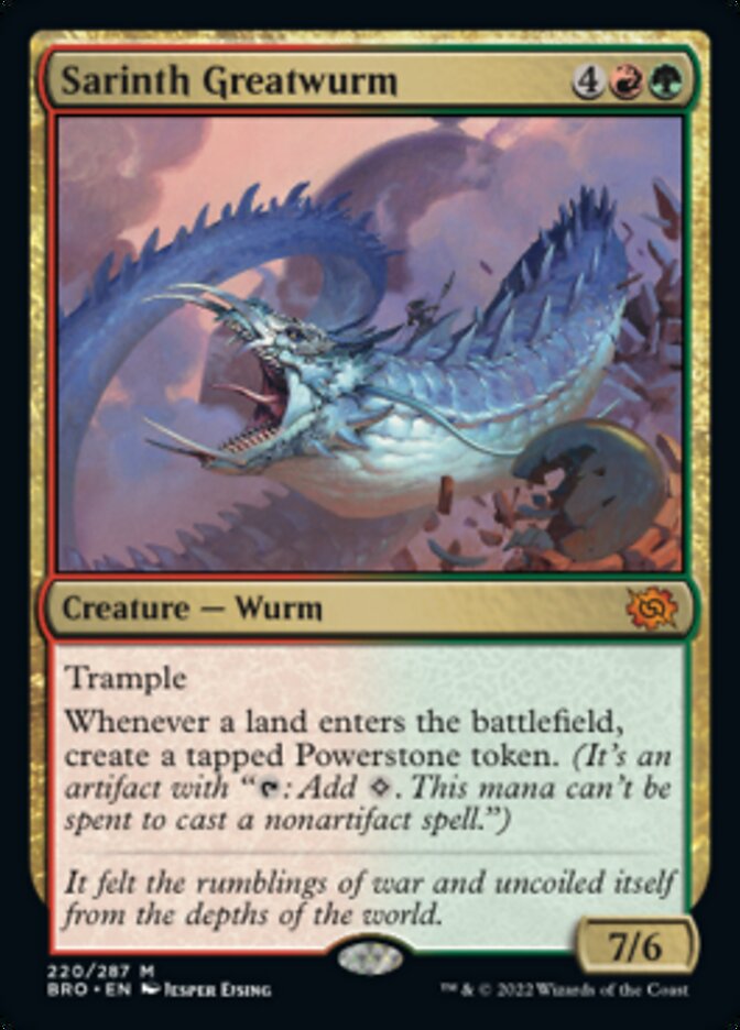 Sarinth Greatwurm [The Brothers' War] | Odin's Place