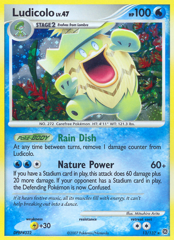 Ludicolo (13/132) [Diamond & Pearl: Secret Wonders] | Odin's Place