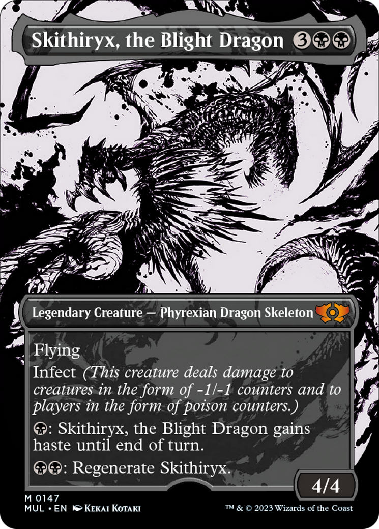 Skithiryx, the Blight Dragon (Halo Foil) [Multiverse Legends] | Odin's Place