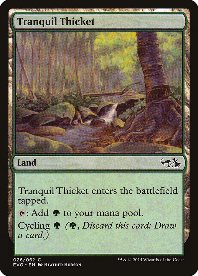 Tranquil Thicket (26) (Elves vs. Goblins) [Duel Decks Anthology] | Odin's Place