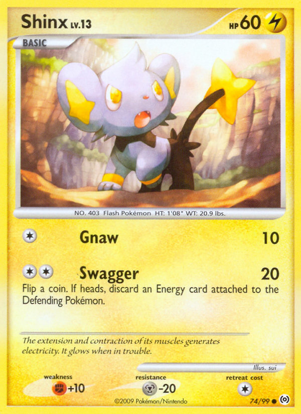 Shinx (74/99) [Platinum: Arceus] | Odin's Place