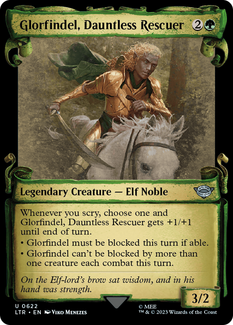 Glorfindel, Dauntless Rescuer [The Lord of the Rings: Tales of Middle-Earth Showcase Scrolls] | Odin's Place