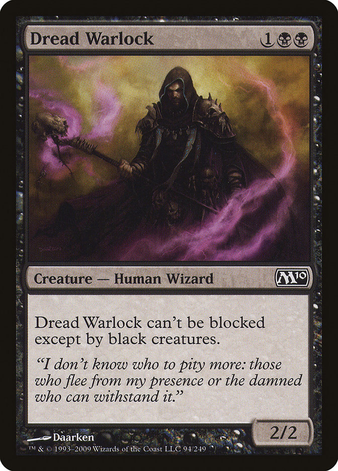 Dread Warlock (94) [Magic 2010] | Odin's Place