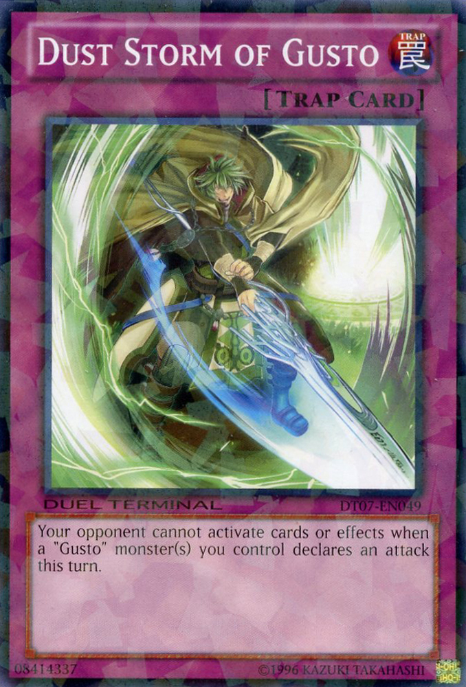 Dust Storm of Gusto [DT07-EN049] Common | Odin's Place