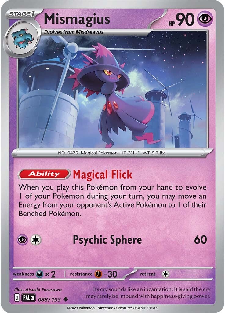 Mismagius (088/193) [Scarlet & Violet: Paldea Evolved] | Odin's Place