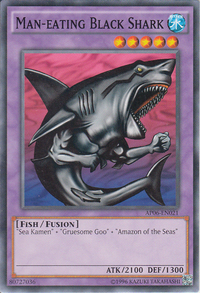 Man-eating Black Shark [AP06-EN021] Common | Odin's Place
