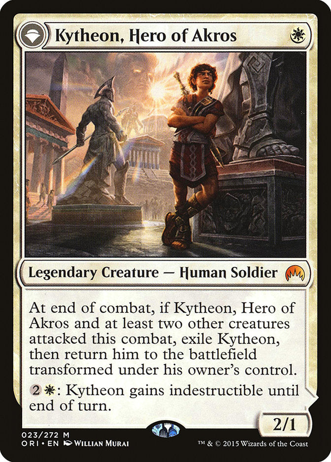 Kytheon, Hero of Akros // Gideon, Battle-Forged [Magic Origins] | Odin's Place