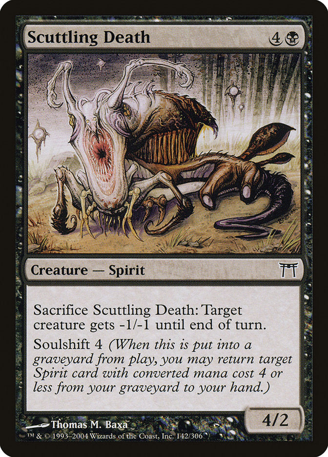 Scuttling Death (142) [Champions of Kamigawa] | Odin's Place