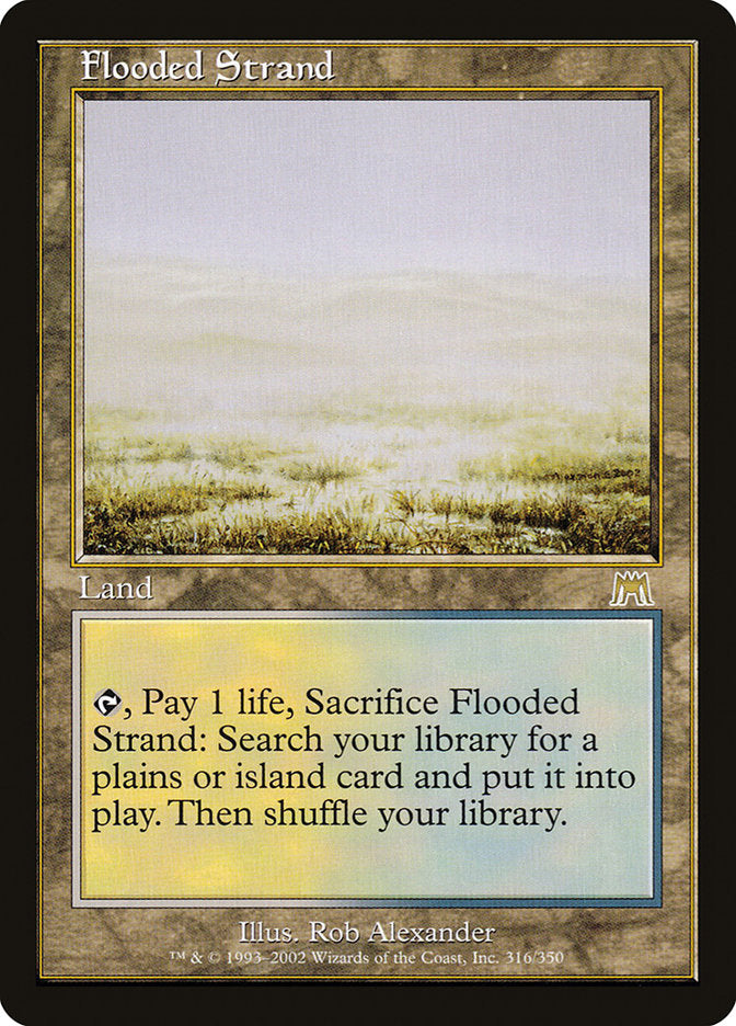 Flooded Strand (316) [Onslaught] | Odin's Place