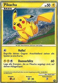 Pikachu (PW6) (German) [Pikachu World Collection Promos] | Odin's Place