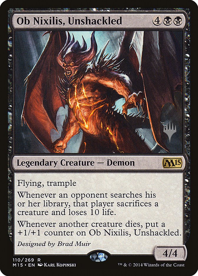 Ob Nixilis, Unshackled [Magic 2015 Promos] | Odin's Place
