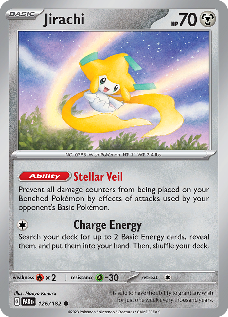 Jirachi (126/182) [Scarlet & Violet: Paradox Rift] | Odin's Place