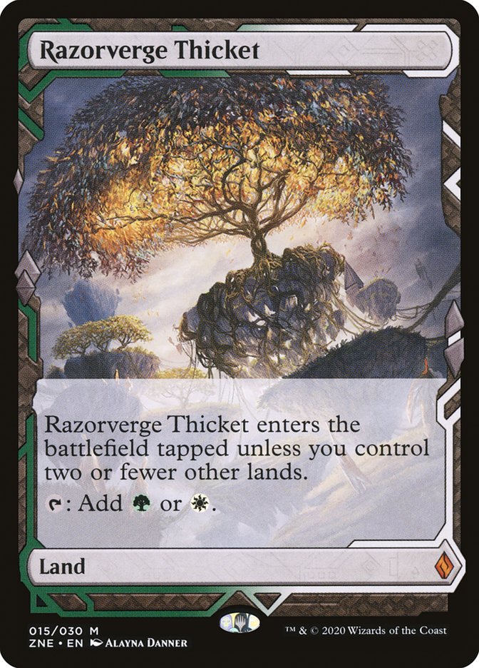 Razorverge Thicket (Expeditions) [Zendikar Rising Expeditions] | Odin's Place