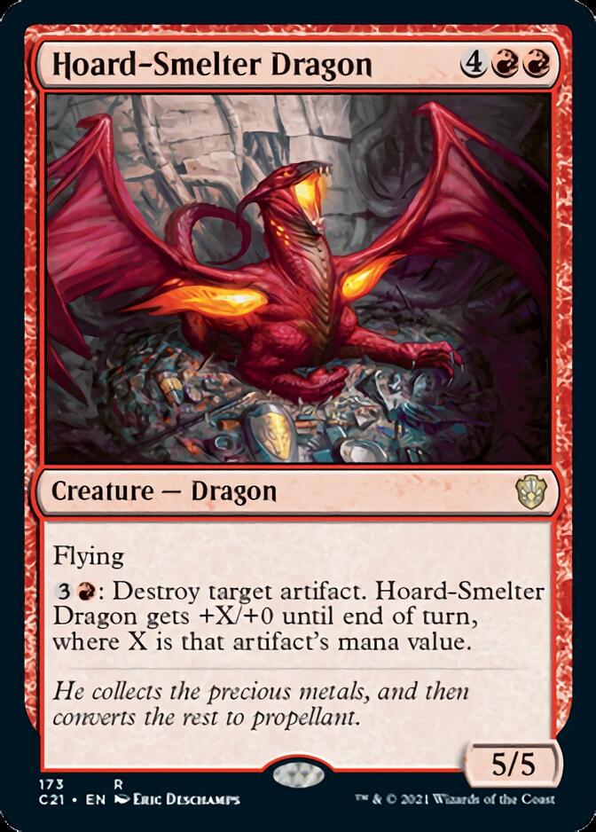 Hoard-Smelter Dragon [Commander 2021] | Odin's Place