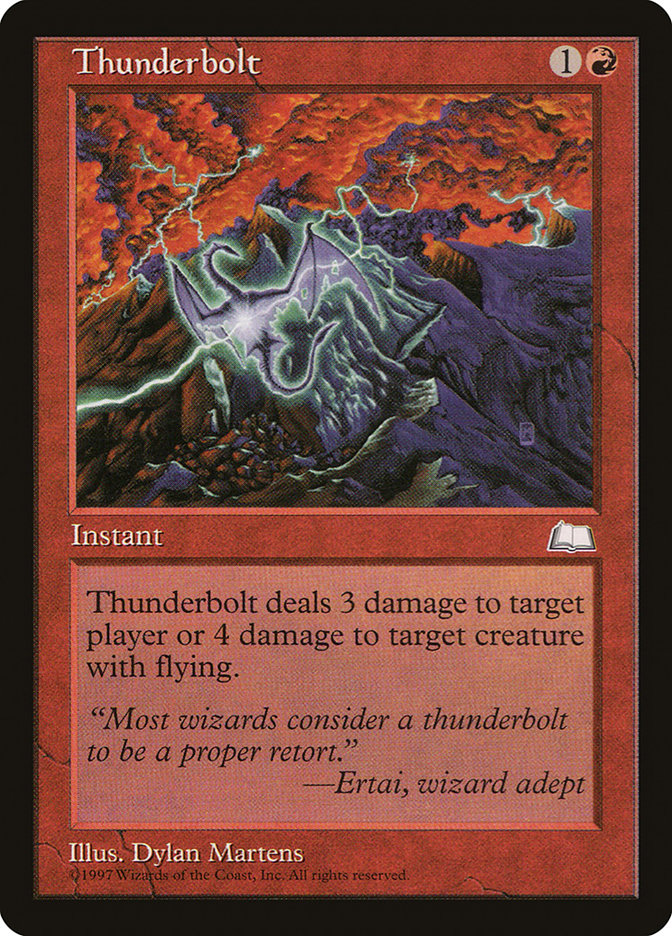 Thunderbolt (115) [Weatherlight] | Odin's Place