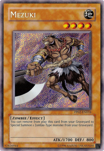Mezuki [PP02-EN016] Secret Rare | Odin's Place